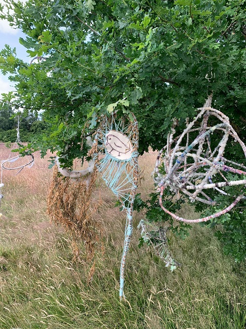 Eco art in the Peace Orchard